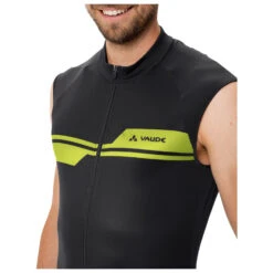 VAUDE Posta Full Zip Tricot Sleeveless - Rad Singlet -Vaude vaude posta full zip tricot sleeveless rad singlet detail 3