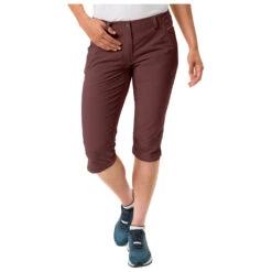 VAUDE Women's Skomer Capri - Shorts 12 VAUDE Women's Skomer Capri - Shorts -Vaude vaude womens skomer capri shorts detail 3